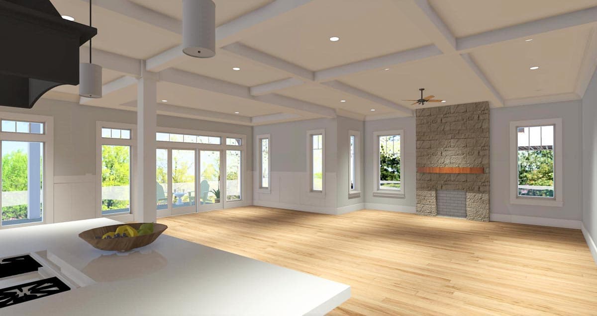 Plan 765020TWN: Two-Story Craftsman Home Plan with Detached 2-Car Garage - Image #11 - Craftsman, New American