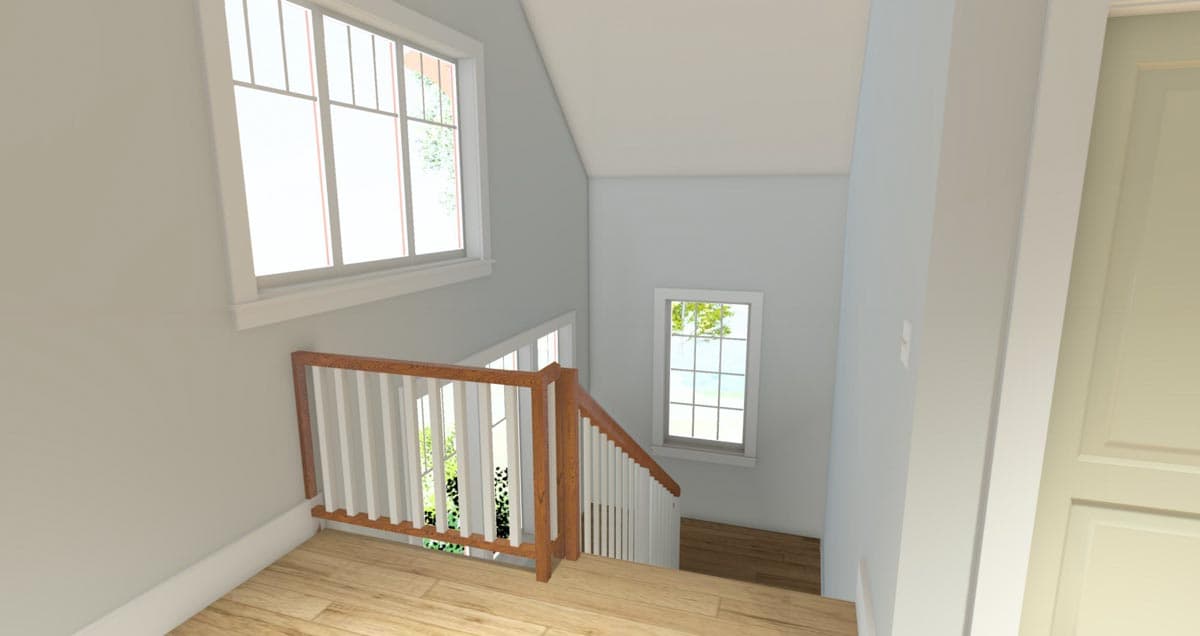 Plan 765020TWN: Two-Story Craftsman Home Plan with Detached 2-Car Garage - Image #14 - Craftsman, New American