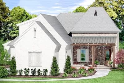 Gorgeous 4-Bed House Plan with Bonus Room above Garage