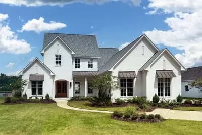 4-Bed Southern Home Plan with Cabana Porch