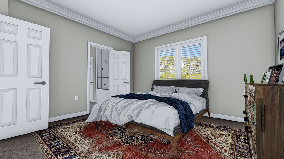 Plan 61344UT: Cozy One-Level Home Plan with Option to Finish Basement - Image #24 - Ranch, Southwest, Traditional