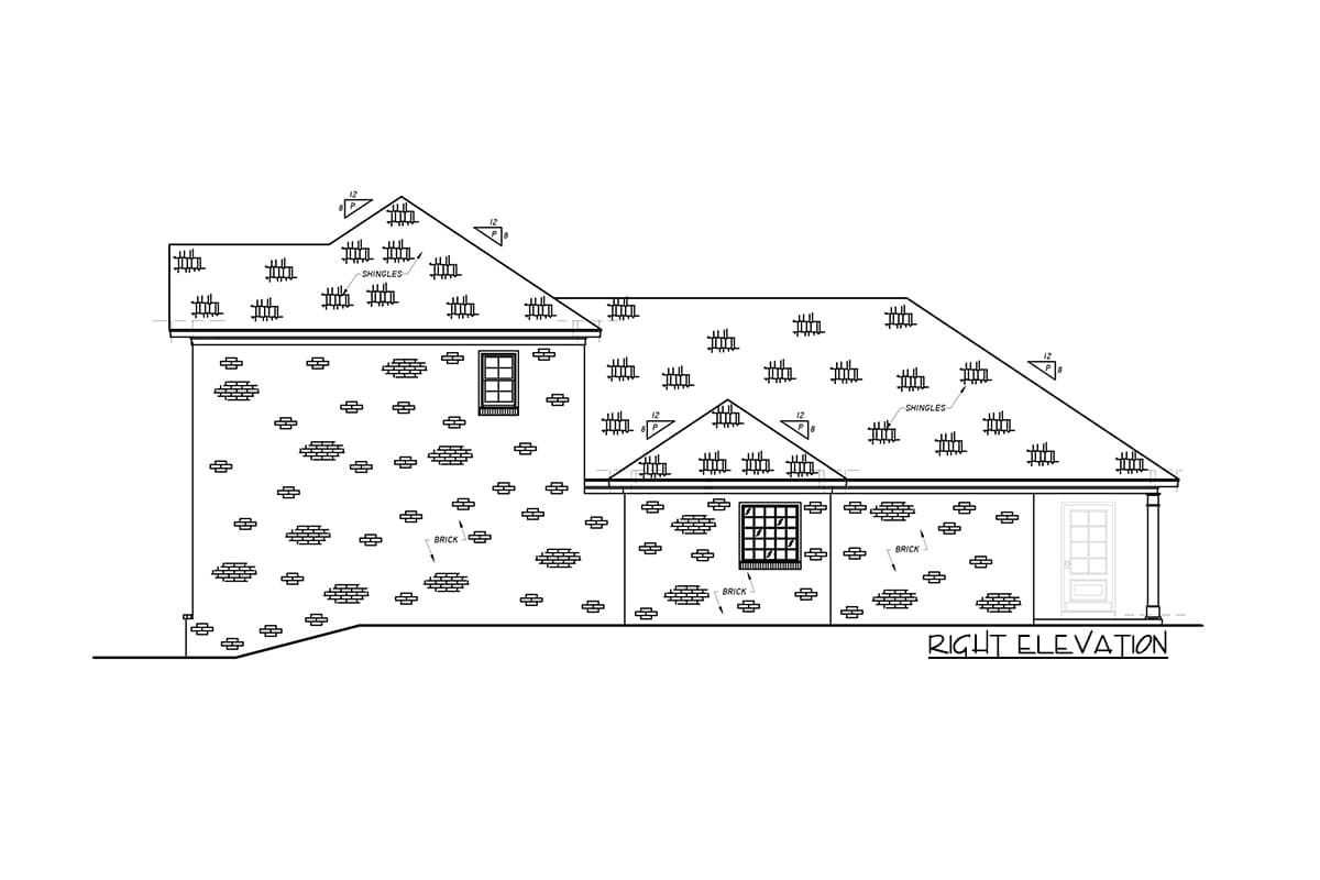 Plan 83931JW: Two-Story House Plan with Double-Decker Front Porch - Image #5