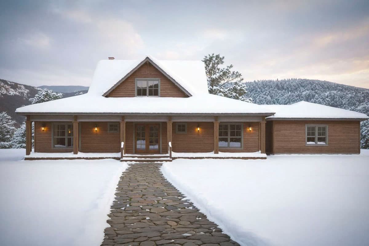 Plan 28938JJ: 4-Bedroom Modern Country Farmhouse House Plan with Main Level Master Suite - Image #7 - Country, Farmhouse, New American