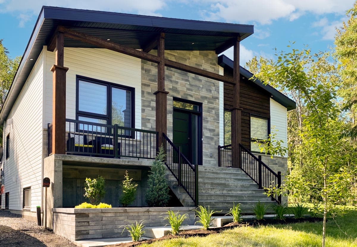 Plan 22563DR: Modern Rustic 2-Bed Affordable Home Plan - 1156 Sq Ft - Image #4 - Contemporary, Cottage, Craftsman, Mid Century Modern, Modern, Northwest, Vacation