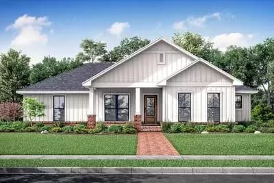 Budget-Friendly 3-Bed Farmhouse Plan - 1327 Sq Ft