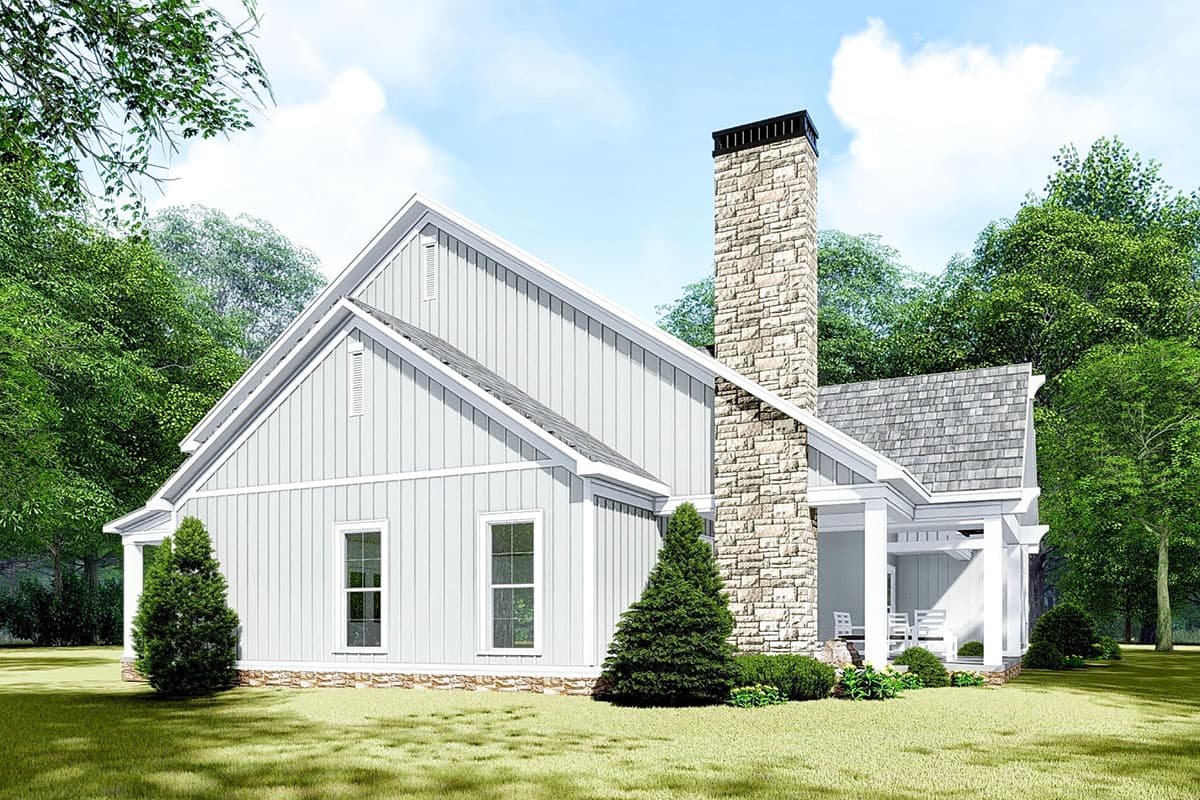 Plan 70643MK: Modern Farmhouse Plan with Flex and Bonus Rooms - 2031 Sq Ft - Image #9 - Country, Farmhouse, Modern Farmhouse, Traditional