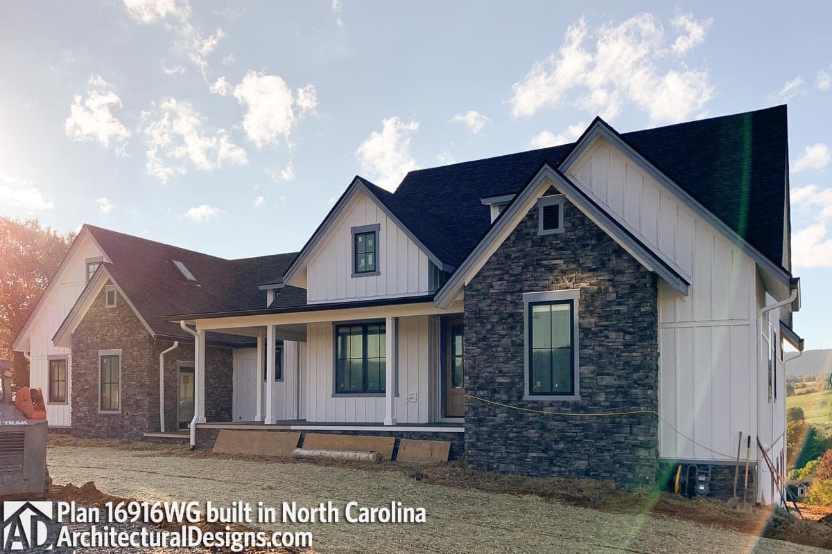 build gallery item - Modern Farmhouse Plan 16916WG Comes to Life in Arkansas