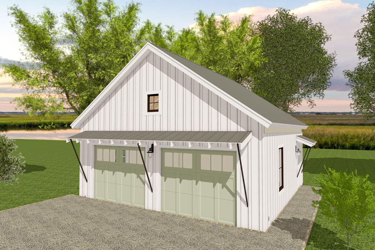 Plan 765022TWN: Beautiful Low Country Home Plan with Detached Garage - Image #8 - Country, Low Country, Southern, Vacation