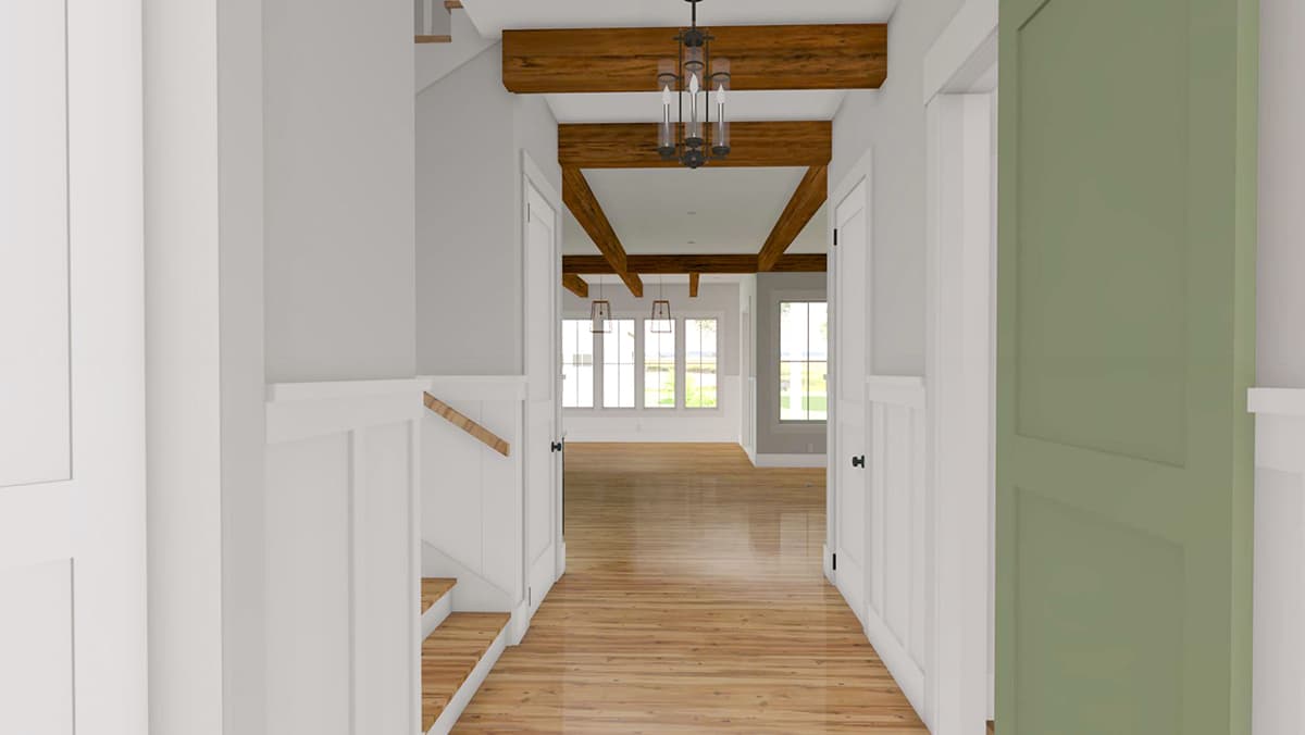 Plan 765022TWN: Beautiful Low Country Home Plan with Detached Garage - Image #9 - Country, Low Country, Southern, Vacation