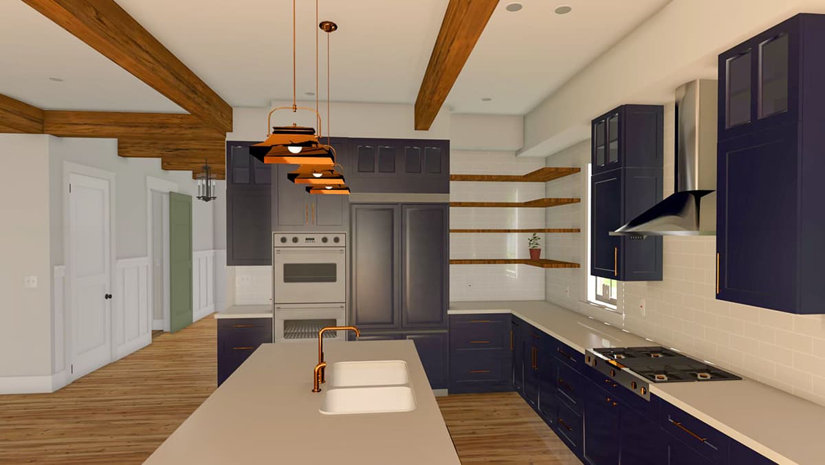 Plan 765022TWN: Beautiful Low Country Home Plan with Detached Garage - Image #12 - Country, Low Country, Southern, Vacation