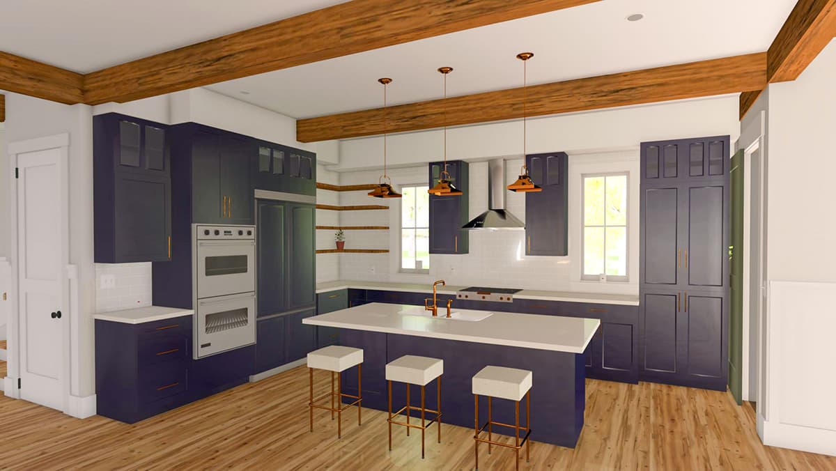 Plan 765022TWN: Beautiful Low Country Home Plan with Detached Garage - Image #13 - Country, Low Country, Southern, Vacation