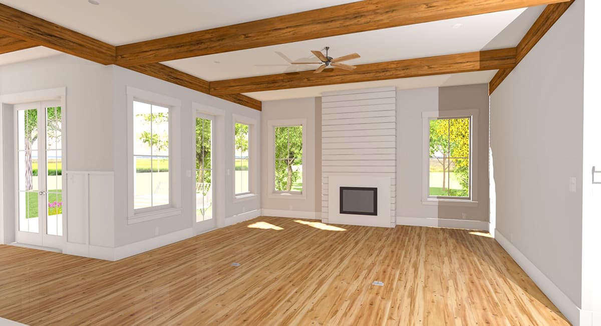 Plan 765022TWN: Beautiful Low Country Home Plan with Detached Garage - Image #15 - Country, Low Country, Southern, Vacation