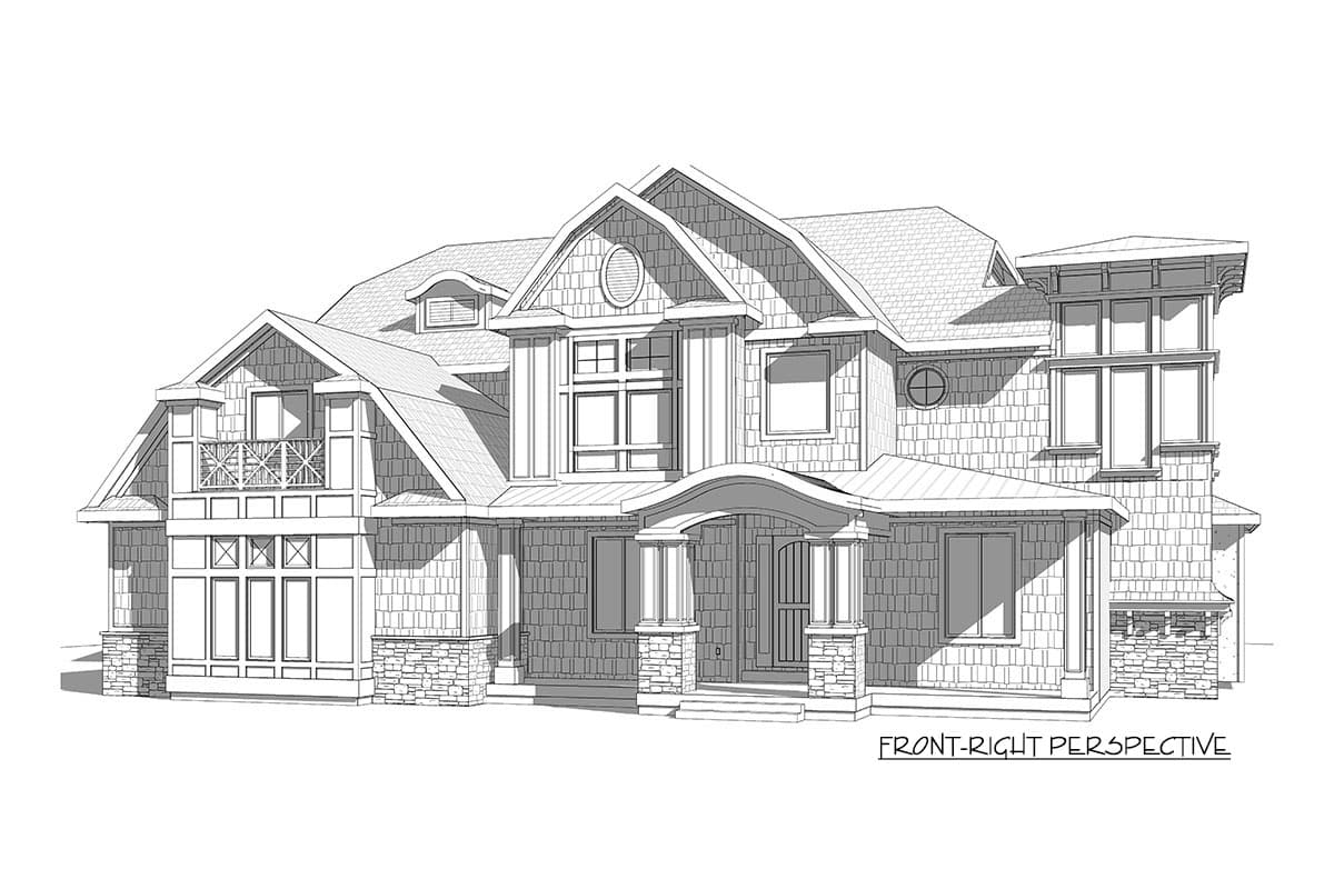 Plan 910057WHD: Exclusive Shingle House Plan with Optional Lower Level - Image #16 - Country, Craftsman, New American, Shingle