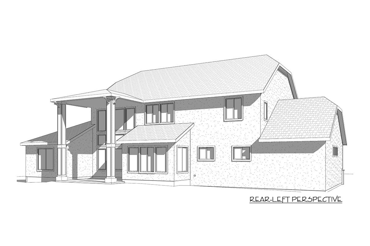 Plan 910057WHD: Exclusive Shingle House Plan with Optional Lower Level - Image #17 - Country, Craftsman, New American, Shingle