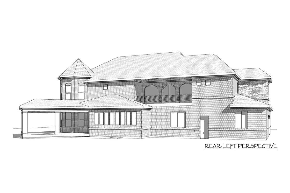 Plan 910072WHD: Exclusive Georgian House Plan with Garage Workshop - Image #25 - Georgian, Traditional
