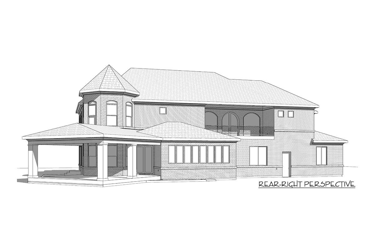 Plan 910072WHD: Exclusive Georgian House Plan with Garage Workshop - Image #26 - Georgian, Traditional