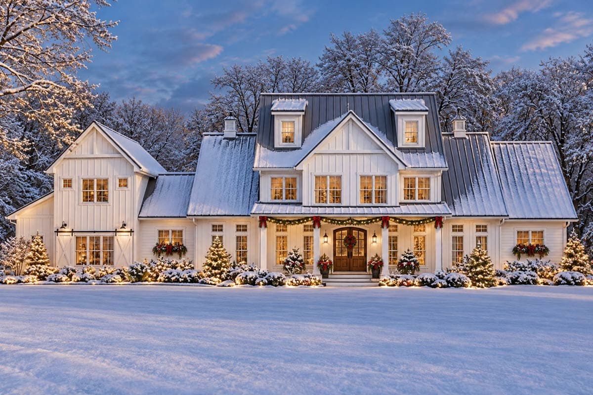 Plan 46399LA: 5-Bed Modern Farmhouse Plan with Workshop in Garage - 4455 Sq Ft - Image #18 - Country, Modern Farmhouse, New American