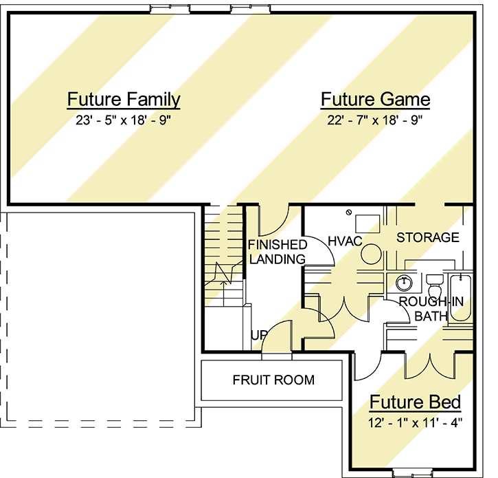 Plan 910059WHD: Exclusive Craftsman House Plan with Option to Finish Basement - Floor Plan - Optional Lower Level - Craftsman, New American