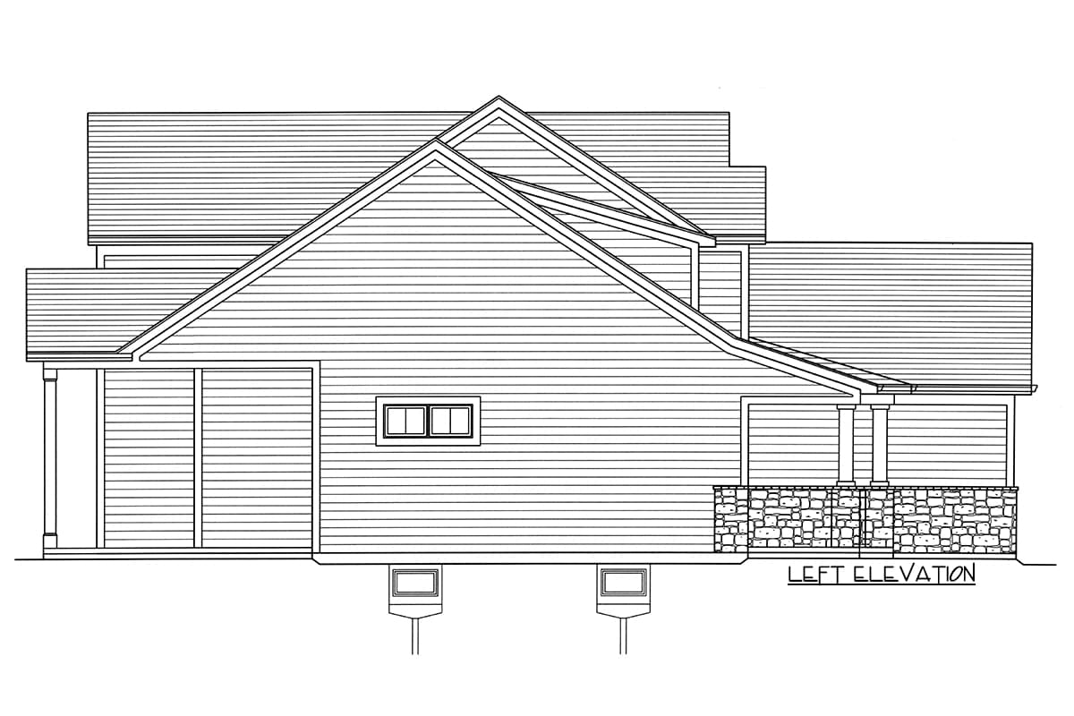 Plan 39293ST: 4-Bedroom New American Home Plan with Main Floor Master Suite - 2094 Sq Ft - Image #16 - Country, Craftsman, Modern Farmhouse, New American, Northwest, Southern, Traditional