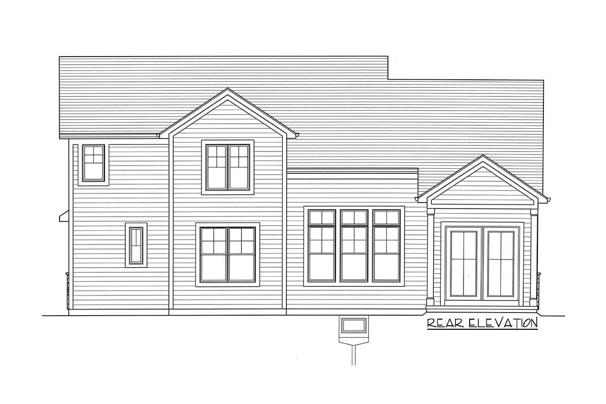 Plan 39293ST: 4-Bedroom New American Home Plan with Main Floor Master Suite - 2094 Sq Ft - Image #17 - Country, Craftsman, Modern Farmhouse, New American, Northwest, Southern, Traditional