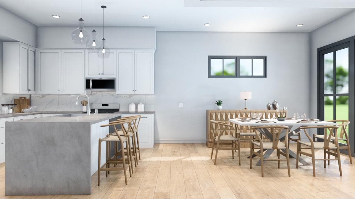 Plan 39293ST: 4-Bedroom New American Home Plan with Main Floor Master Suite - 2094 Sq Ft - Image #7 - Country, Craftsman, Modern Farmhouse, New American, Northwest, Southern, Traditional