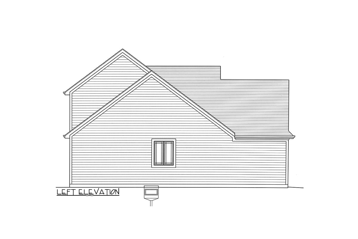 Plan 39294ST: Country Craftsman House Plan with First Floor Vaulted Master Suite - 2025 Sq Ft - Image #5 - Country, Craftsman, New American