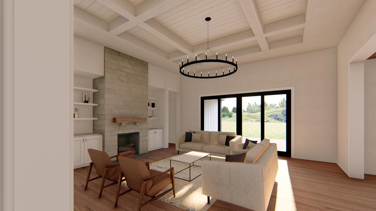 Plan 915027CHP: Exclusive 4-Bed Farmhouse with Split Bedrooms - Image #7 - Country, Farmhouse, Modern Farmhouse