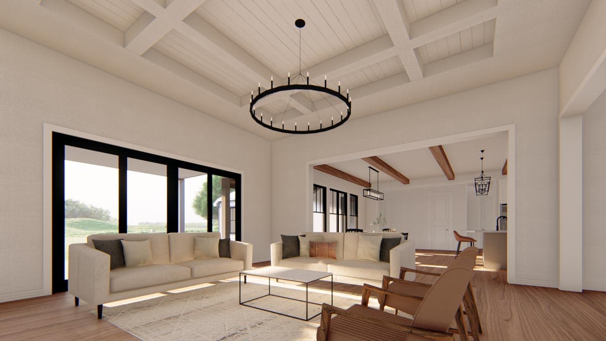 Plan 915027CHP: Exclusive 4-Bed Farmhouse with Split Bedrooms - Image #9 - Country, Farmhouse, Modern Farmhouse