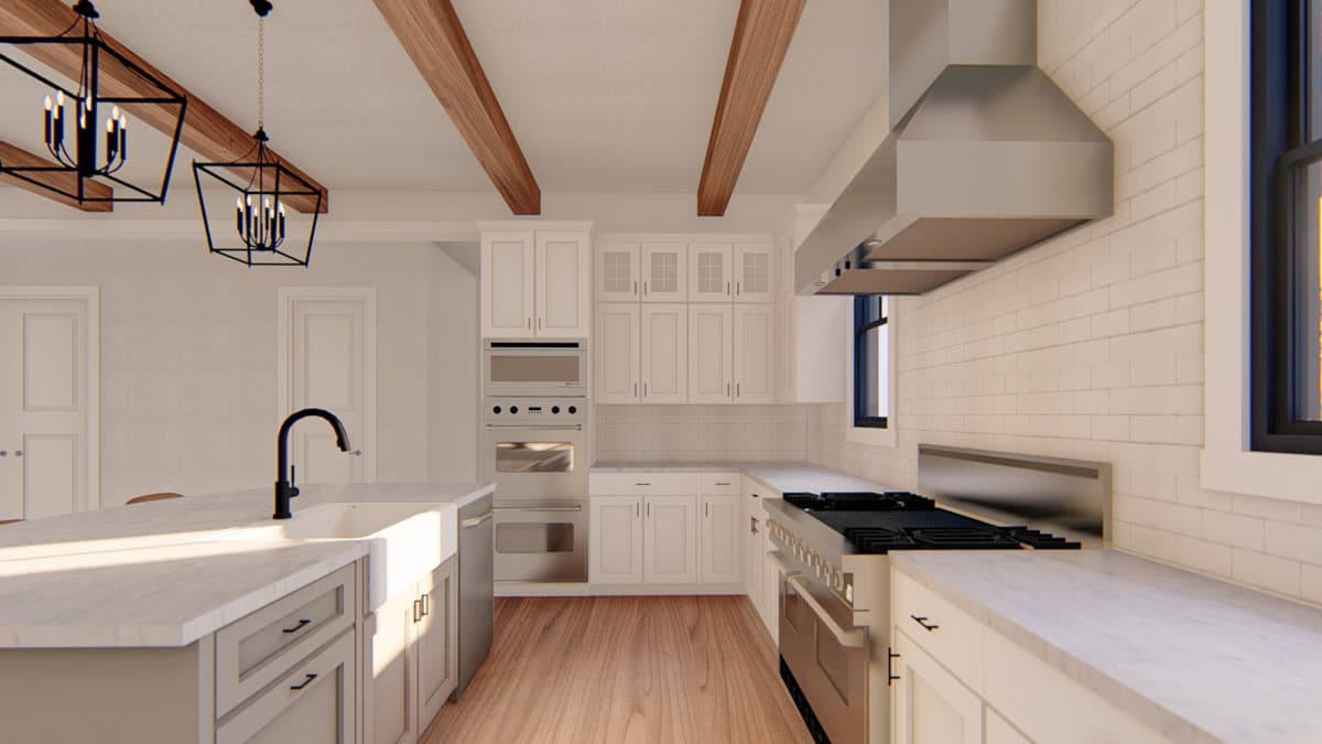 Plan 915027CHP: Exclusive 4-Bed Farmhouse with Split Bedrooms - Image #12 - Country, Farmhouse, Modern Farmhouse
