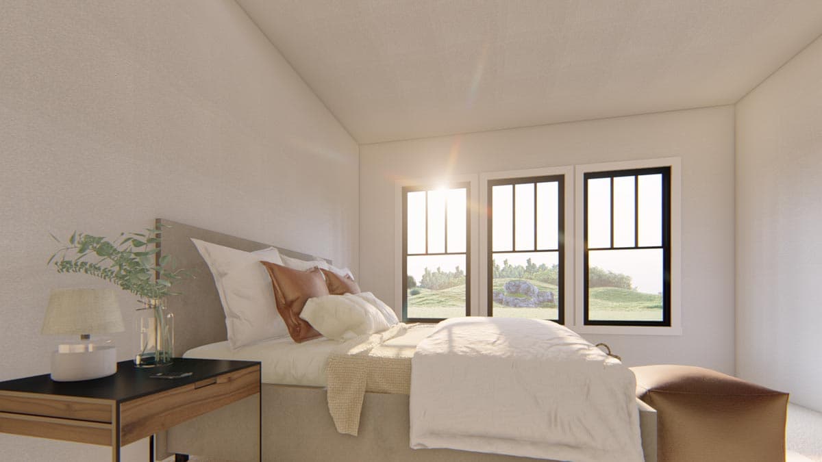 Plan 915027CHP: Exclusive 4-Bed Farmhouse with Split Bedrooms - Image #14 - Country, Farmhouse, Modern Farmhouse