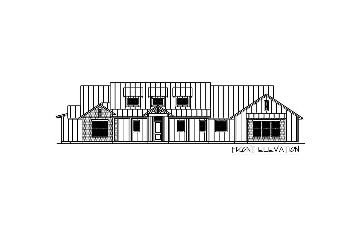Plan 915027CHP: Exclusive 4-Bed Farmhouse with Split Bedrooms - Image #18 - Country, Farmhouse, Modern Farmhouse