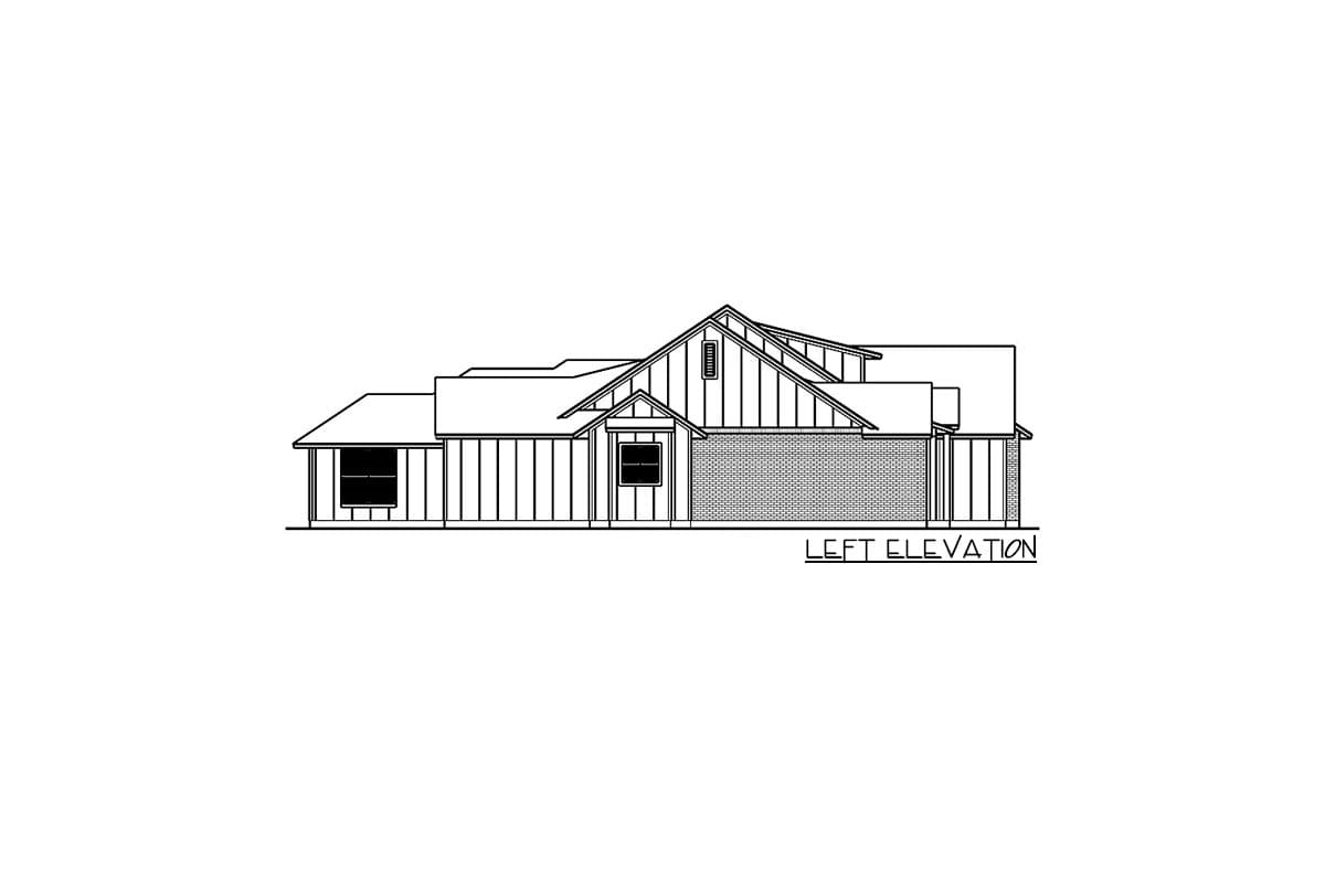 Plan 915027CHP: Exclusive 4-Bed Farmhouse with Split Bedrooms - Image #19 - Country, Farmhouse, Modern Farmhouse