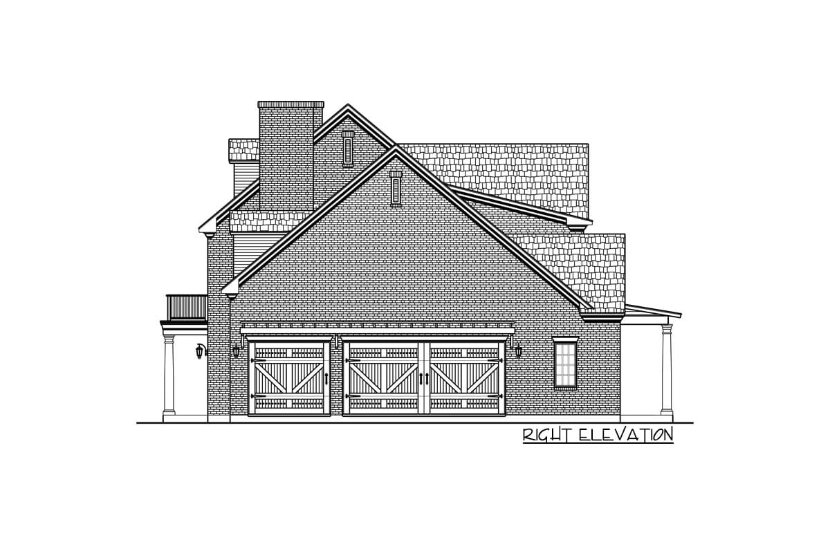 Plan 915030CHP: Classic Colonial House Plan with Second-Level Bedrooms - 5078 Sq Ft - Image #10 - Colonial, Georgian, Traditional