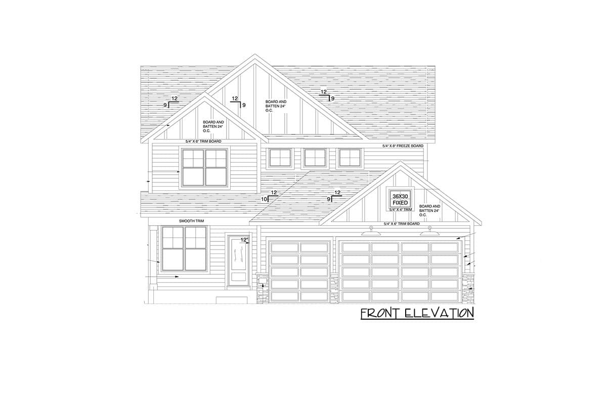 Plan 73479MRK: Exclusive Two-Story Home Plan with Optional Lower Level - Image #47 - New American, Traditional