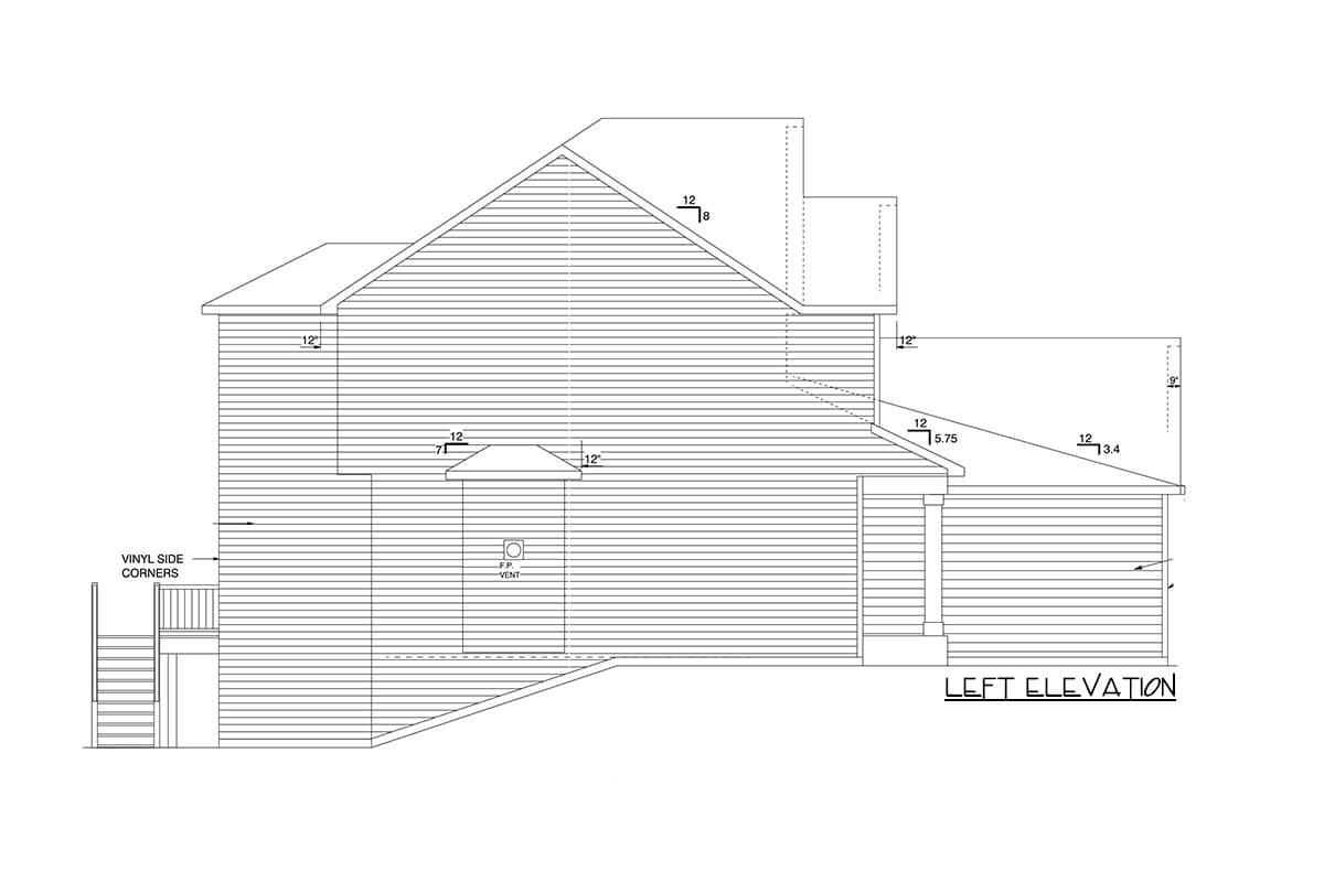 Plan 73479MRK: Exclusive Two-Story Home Plan with Optional Lower Level - Image #46 - New American, Traditional
