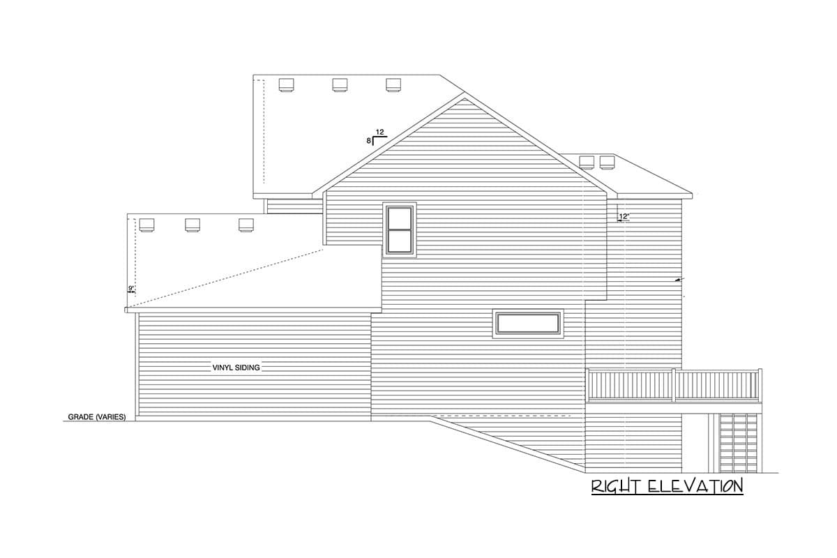 Plan 73479MRK: Exclusive Two-Story Home Plan with Optional Lower Level - Image #48 - New American, Traditional