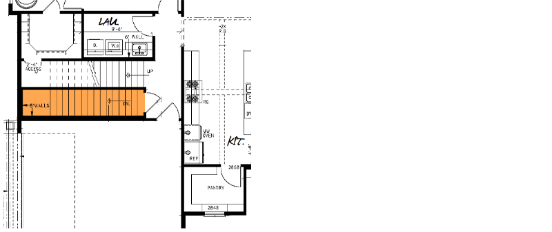 Plan 70646MK: Stone-Accented Farmhouse Plan with Bonus Room Over Garage - 2073 Sq Ft - Floor Plan - Basement Stairs Location - Country, Craftsman, Farmhouse, Modern Farmhouse, New American