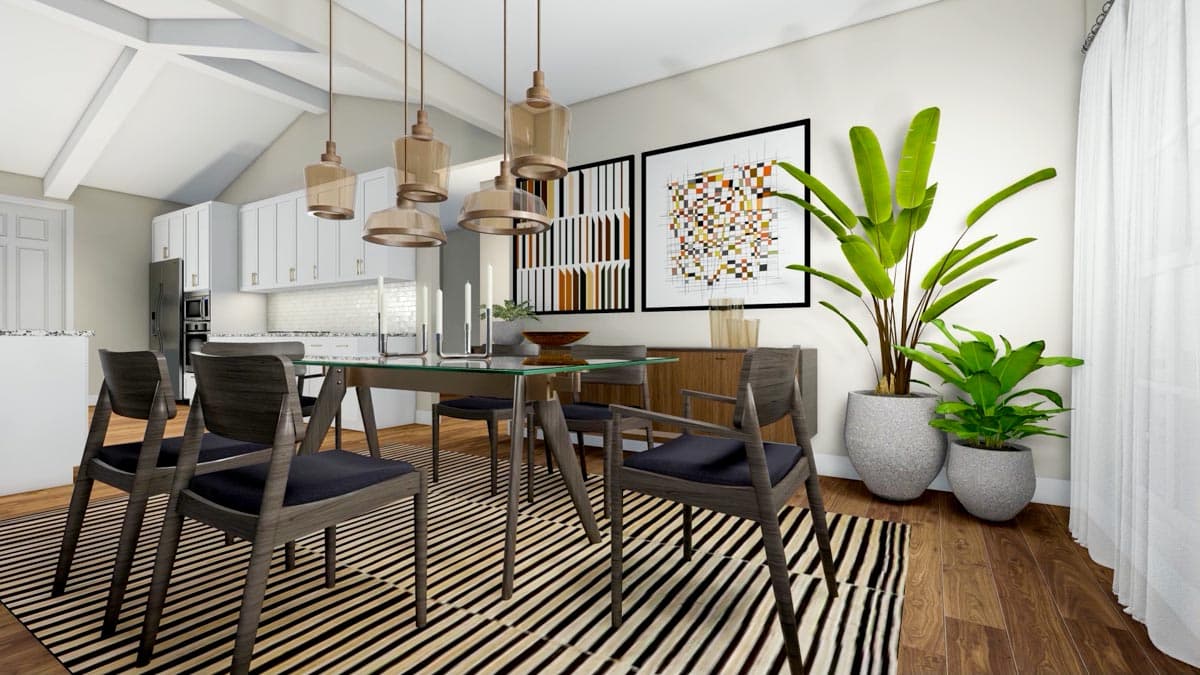 Plan 70646MK: Stone-Accented Farmhouse Plan with Bonus Room Over Garage - 2073 Sq Ft - Image #15 - Country, Craftsman, Farmhouse, Modern Farmhouse, New American