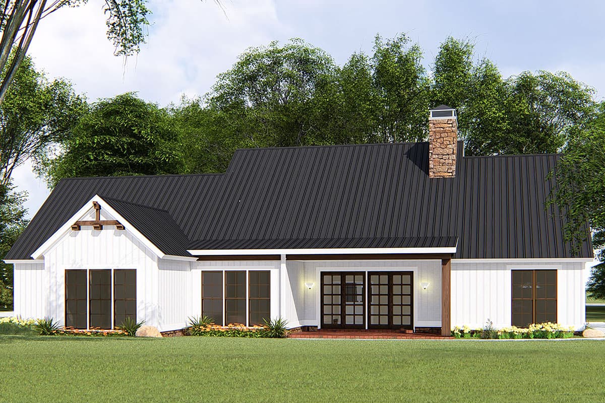 Plan 70647MK: One-Story Farmhouse Plan with Vaulted Great Room and Master Suite - 1897 Sq Ft - Image #26 - Country, Craftsman, Modern Farmhouse, New American, Rustic