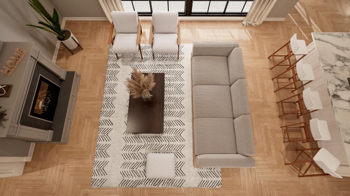 Plan 70647MK: One-Story Farmhouse Plan with Vaulted Great Room and Master Suite - 1897 Sq Ft - Image #10 - Country, Craftsman, Modern Farmhouse, New American, Rustic