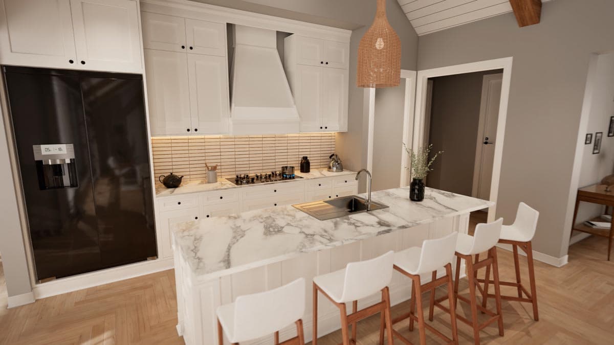 Plan 70647MK: One-Story Farmhouse Plan with Vaulted Great Room and Master Suite - 1897 Sq Ft - Image #12 - Country, Craftsman, Modern Farmhouse, New American, Rustic