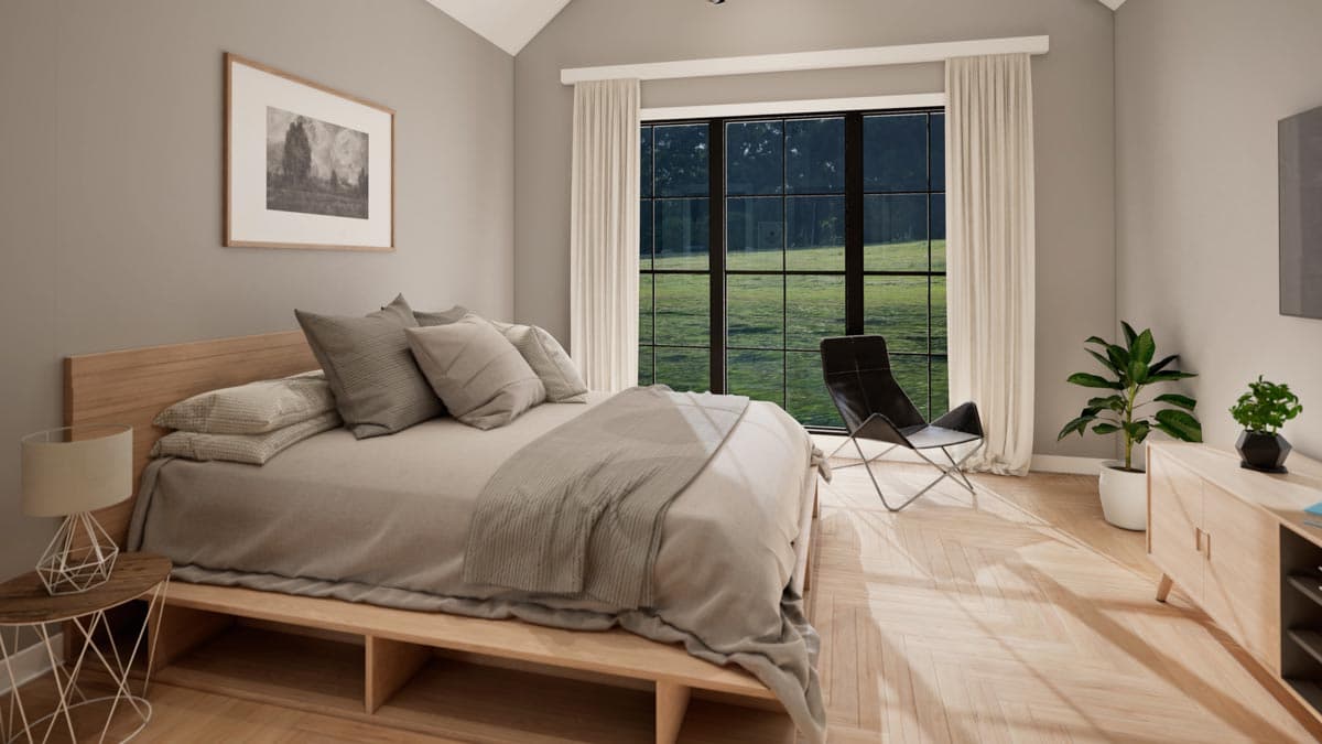 Plan 70647MK: One-Story Farmhouse Plan with Vaulted Great Room and Master Suite - 1897 Sq Ft - Image #14 - Country, Craftsman, Modern Farmhouse, New American, Rustic