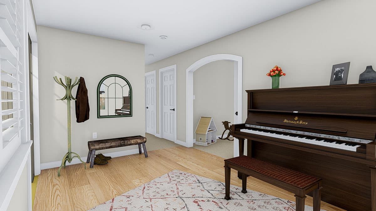 Plan 61351UT: Traditional Ranch Home Plan with Optional Finished Basement - Image #11 - Ranch, Traditional