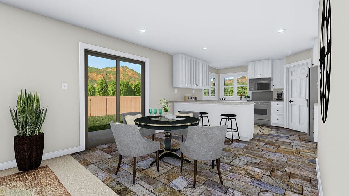 Plan 61351UT: Traditional Ranch Home Plan with Optional Finished Basement - Image #18 - Ranch, Traditional