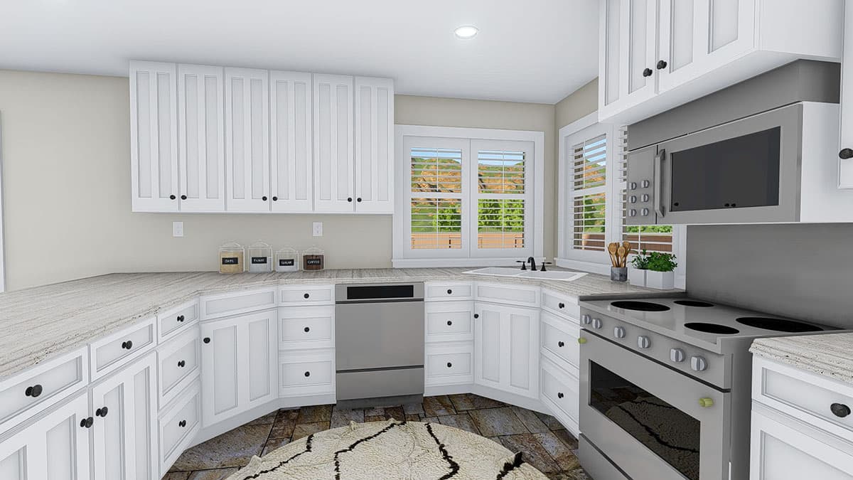 Plan 61351UT: Traditional Ranch Home Plan with Optional Finished Basement - Image #20 - Ranch, Traditional