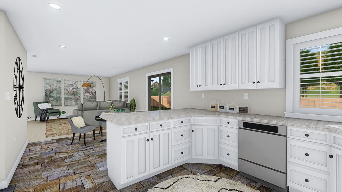 Plan 61351UT: Traditional Ranch Home Plan with Optional Finished Basement - Image #21 - Ranch, Traditional