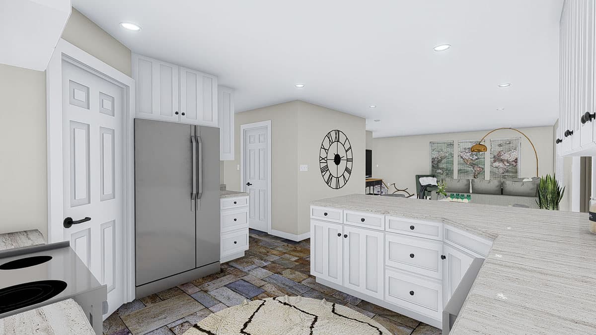 Plan 61351UT: Traditional Ranch Home Plan with Optional Finished Basement - Image #22 - Ranch, Traditional