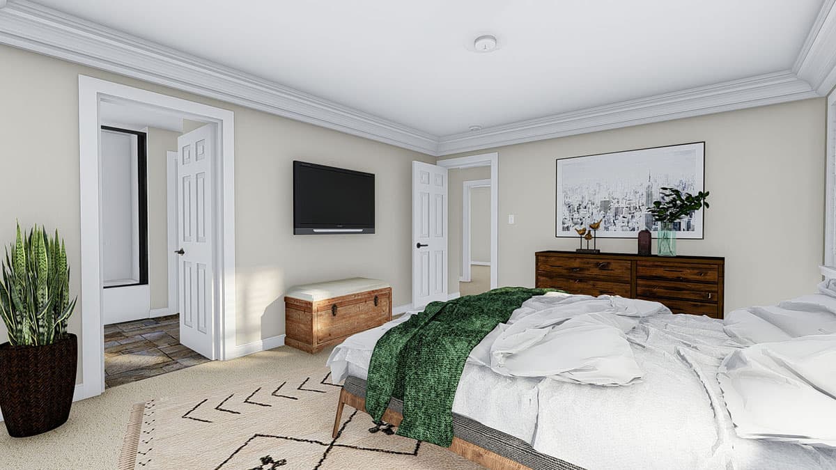 Plan 61351UT: Traditional Ranch Home Plan with Optional Finished Basement - Image #28 - Ranch, Traditional
