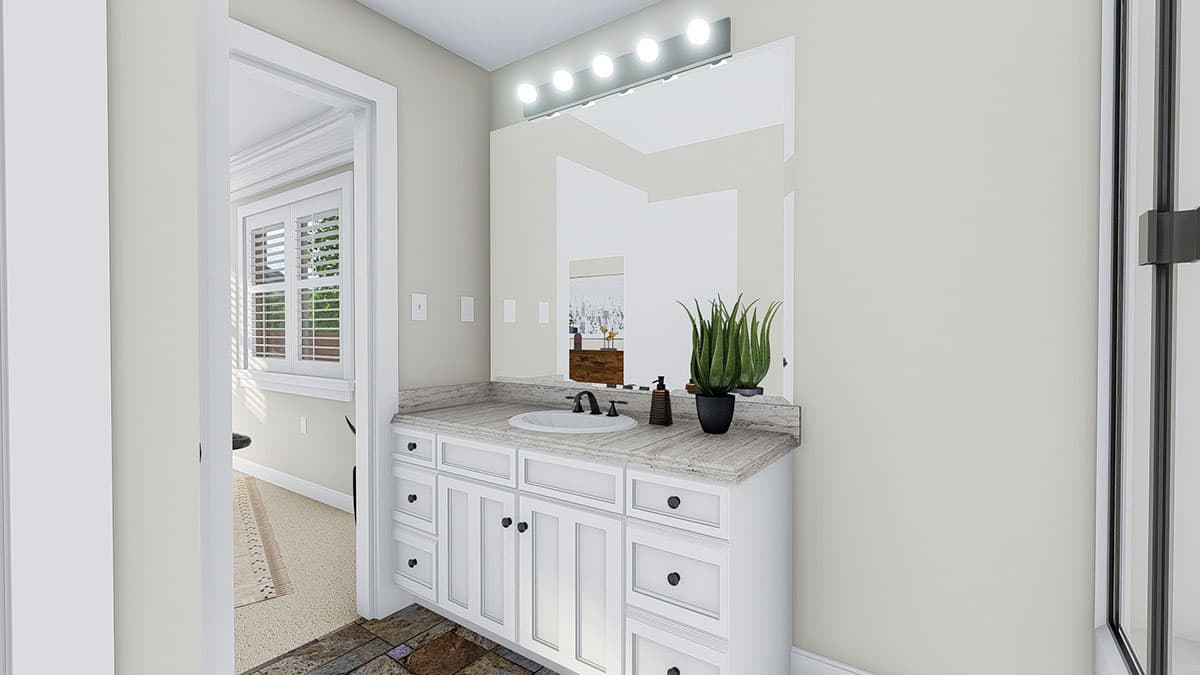 Plan 61351UT: Traditional Ranch Home Plan with Optional Finished Basement - Image #30 - Ranch, Traditional