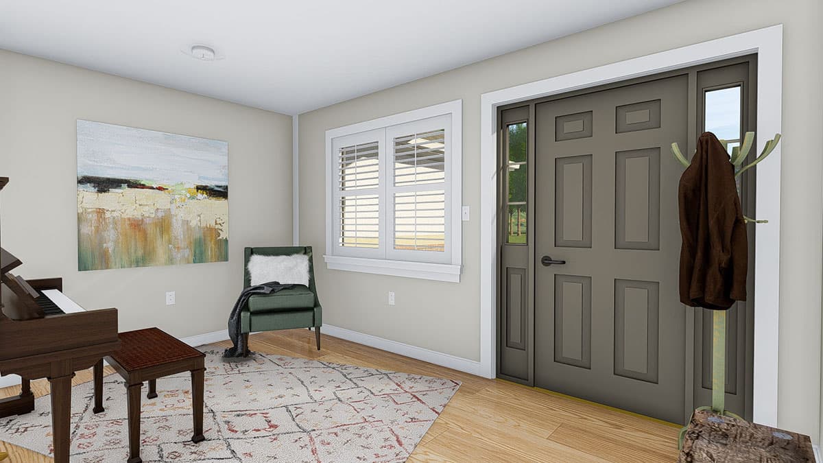 Plan 61351UT: Traditional Ranch Home Plan with Optional Finished Basement - Image #9 - Ranch, Traditional